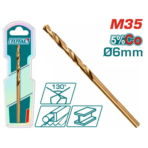 مثقاب حدادي توتال 6 مم